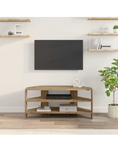 MobileTVAngolare Rovere artigianale 102x40,5x45cm