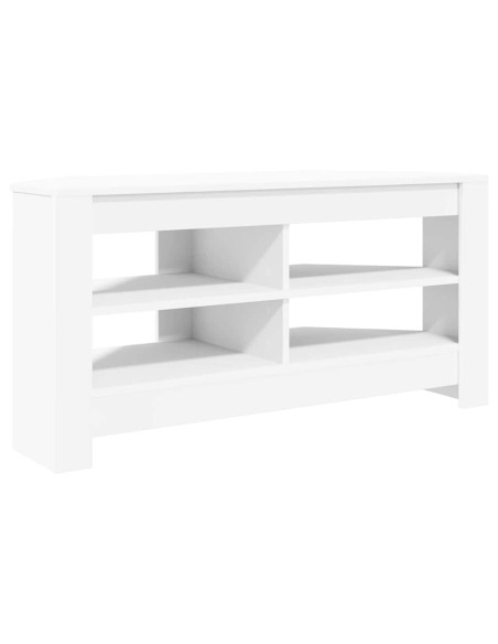 MobileTVAngolare Bianco 102 x 40,5 x 45 cm Legno multistrato