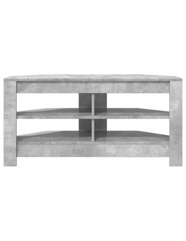MobileTVAngolare Grigio cemento 102 x 40,5 x 45 cm