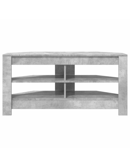MobileTVAngolare Grigio cemento 102 x 40,5 x 45 cm