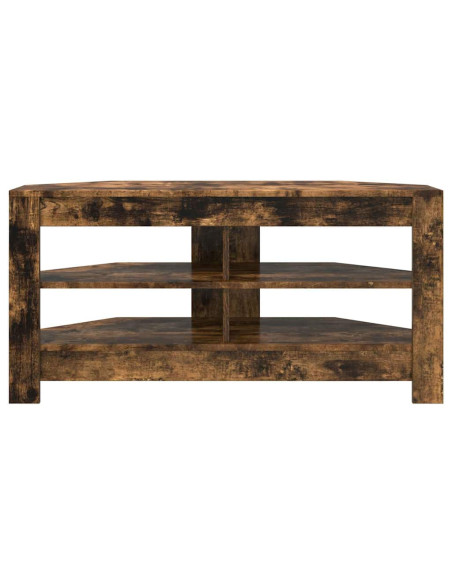 MobileTVAngolare Rovere fumé 102 x 40,5 x 45 cm
