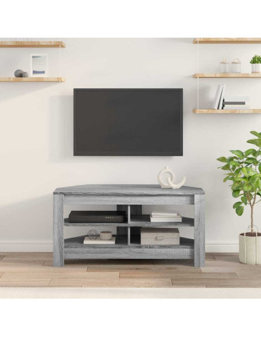 MobileTVAngolare Grigio Sonoma 102 x 40,5 x 45 cm