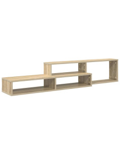 SupportoperTVaparete 150x25x28,5cm Legno multistrato 2