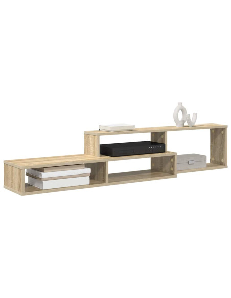SupportoperTVaparete 150x25x28,5cm Legno multistrato