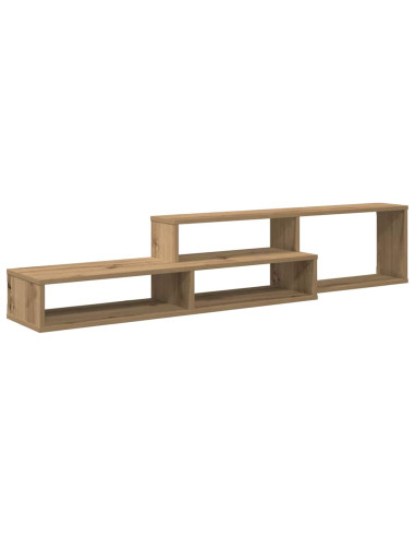 SupportoperTVaparete 150x25x28,5cm Legno multistrato
