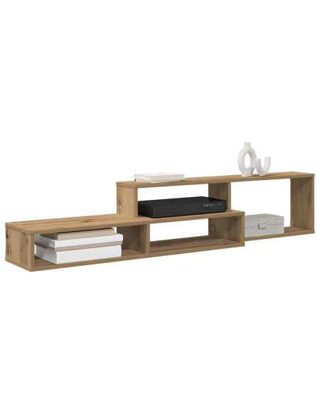 SupportoperTVaparete 150x25x28,5cm Legno multistrato