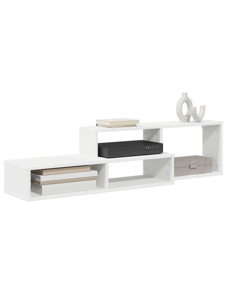 SupportoperTVaparete 120x25x28,5cm Legno multistrato