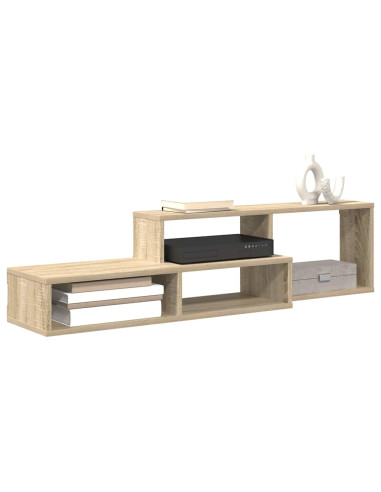 SupportoperTVaparete 120x25x28,5cm Legno multistrato