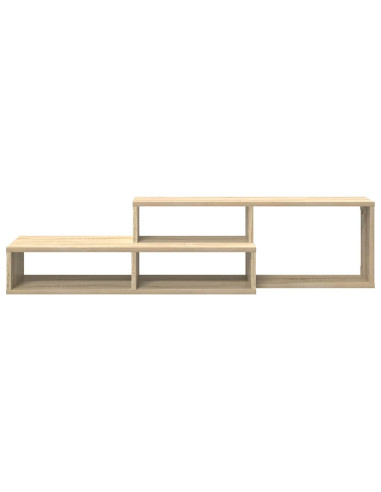 SupportoperTVaparete 120x25x28,5cm Legno multistrato