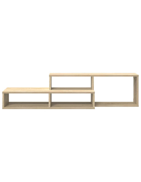 SupportoperTVaparete 120x25x28,5cm Legno multistrato