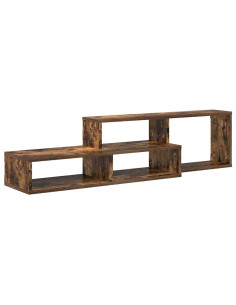SupportoperTVaparete 120x25x28,5cm Legno multistrato 2