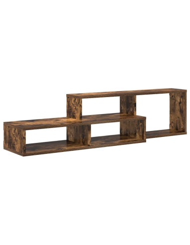 SupportoperTVaparete 120x25x28,5cm Legno multistrato