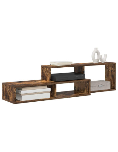 SupportoperTVaparete 120x25x28,5cm Legno multistrato