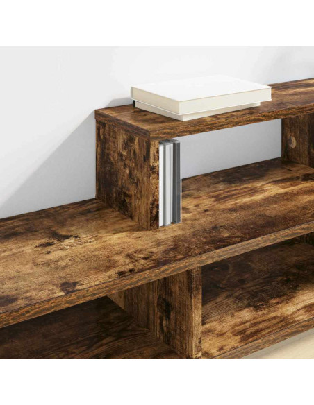 SupportoperTVaparete 120x25x28,5cm Legno multistrato