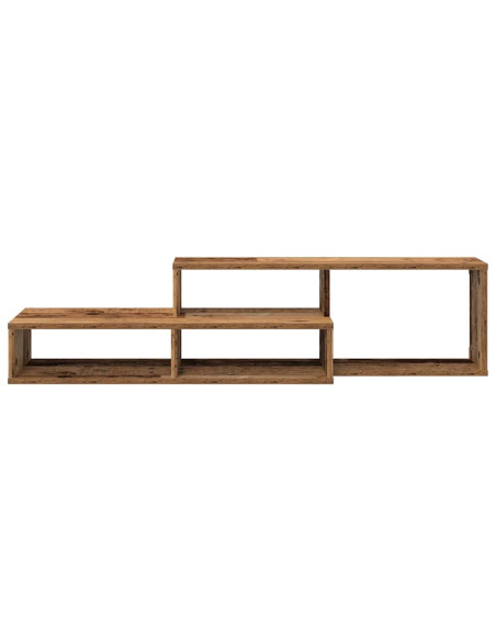 SupportoperTVaparete 120x25x28,5cm Legno multistrato