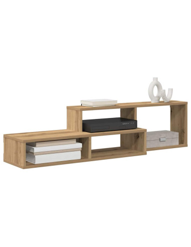SupportoperTVaparete 120x25x28,5cm Legno multistrato