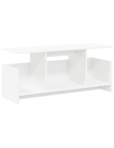 Supporto TV Bianco 102 x 35 x 45 cm Legno multistrato 2