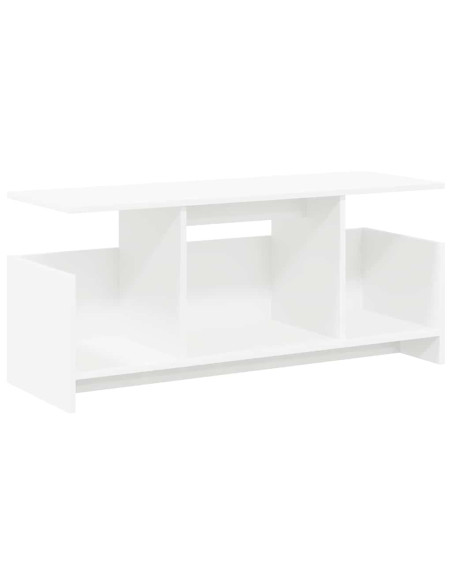 Supporto TV Bianco 102 x 35 x 45 cm Legno multistrato