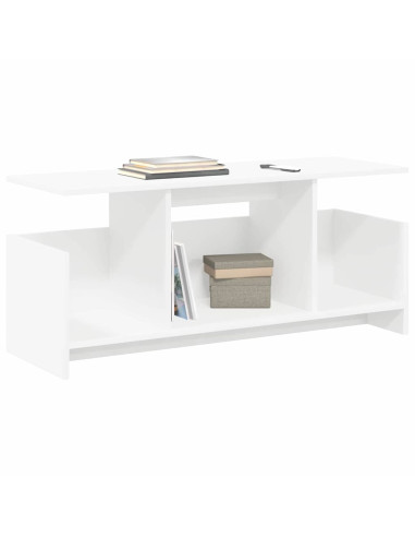 Supporto TV Bianco 102 x 35 x 45 cm Legno multistrato