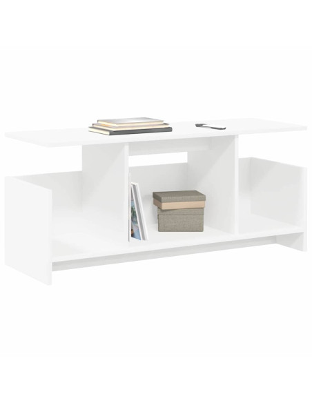 Supporto TV Bianco 102 x 35 x 45 cm Legno multistrato