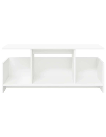 Supporto TV Bianco 102 x 35 x 45 cm Legno multistrato