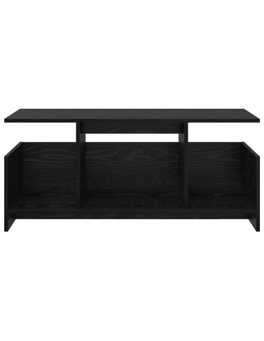 Supporto TV Rovere Nero 102 x 35 x 45 cm Legno multistrato