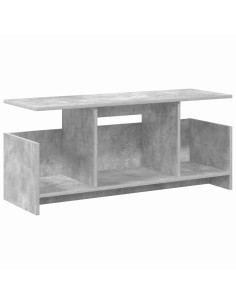 Supporto TV Grigio cemento 102 x 35 x 45 cm Legno multistrato 2