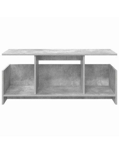 Supporto TV Grigio cemento 102 x 35 x 45 cm Legno multistrato