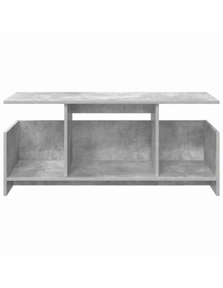 Supporto TV Grigio cemento 102 x 35 x 45 cm Legno multistrato