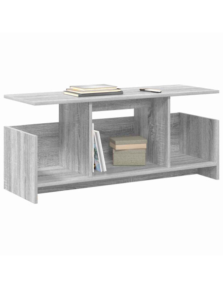 Supporto TV Grigio Sonoma 102 x 35 x 45 cm Legno multistrato