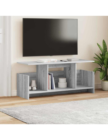 Supporto TV Grigio Sonoma 102 x 35 x 45 cm Legno multistrato