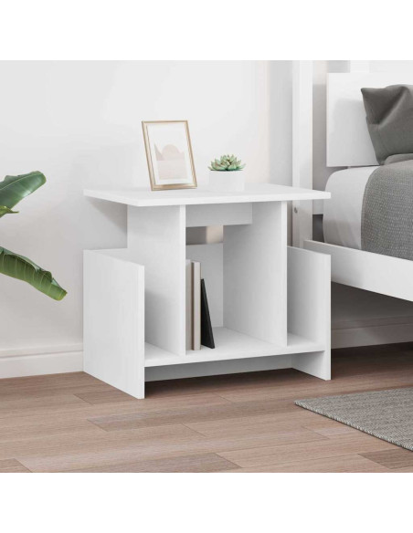 Supporto TV Bianco 50 x 35 x 45 cm Legno multistrato