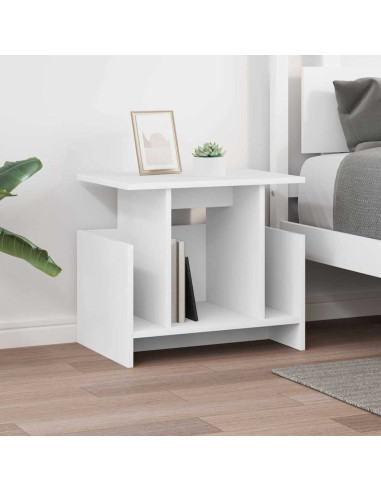 Supporto TV 2 pcs Bianco 50 x 35 x 45 cm Legno multistrato