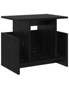 Supporto TV Rovere Nero 50 x 35 x 45 cm Legno multistrato 2