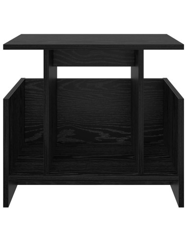 Supporto TV Rovere Nero 50 x 35 x 45 cm Legno multistrato