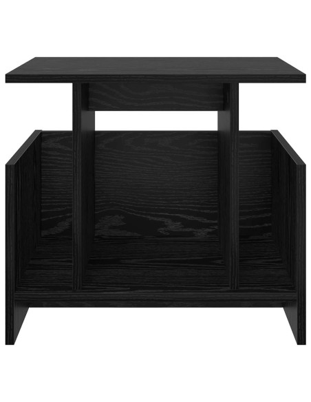 Supporto TV Rovere Nero 50 x 35 x 45 cm Legno multistrato