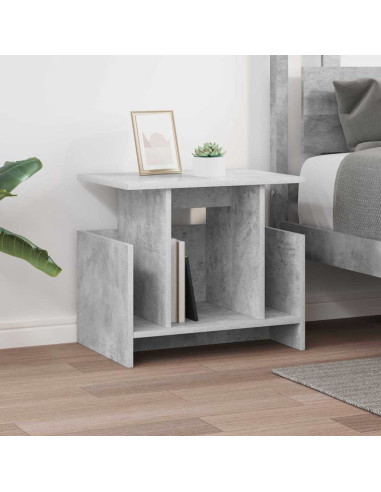 Supporto TV Grigio cemento 50 x 35 x 45 cm Legno multistrato