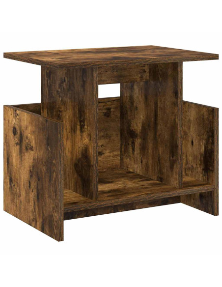 Supporto TV Rovere fumé 50 x 35 x 45 cm Legno multistrato