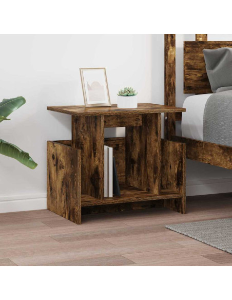 Supporto TV Rovere fumé 50 x 35 x 45 cm Legno multistrato