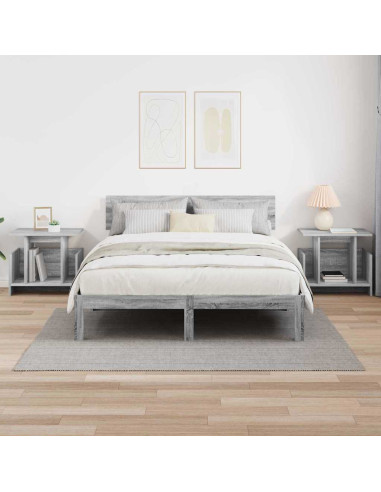 Supporto TV 2 pcs Grigio Sonoma 50 x 35 x 45 cm