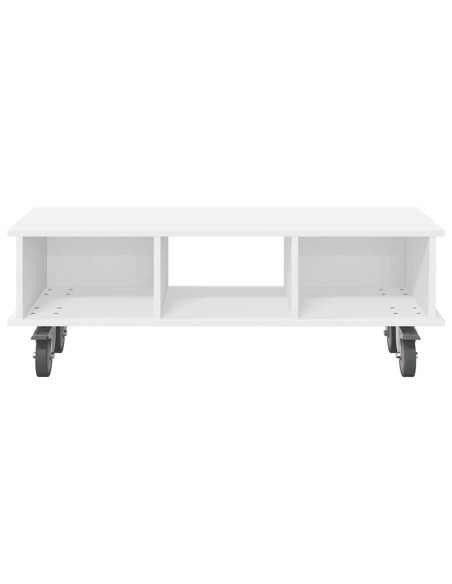 Supporto TV Bianco 100 x 35 x 35 cm Legno multistrato