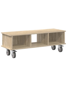 Supporto TV Rovere Sonoma 100 x 35 x 35 cm Legno multistrato 2