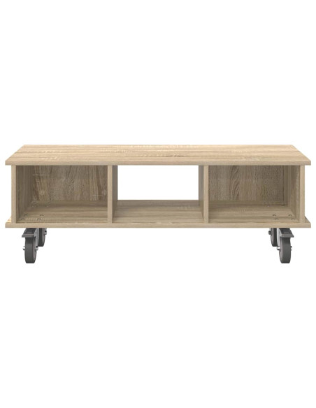 Supporto TV Rovere Sonoma 100 x 35 x 35 cm Legno multistrato