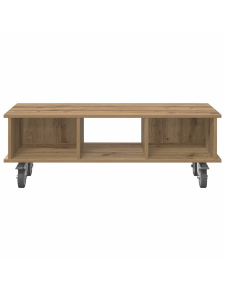 Supporto TV Rovere artigianale 100 x 35 x 35 cm