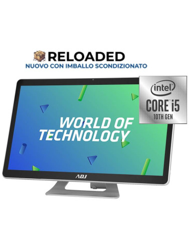 AIO 21,5 I5 8G 240G TCH SIL I5-10400 WIFI HDMI/CAM/SPK GAR 30GG
