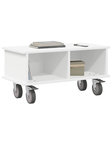 Supporto TV Bianco 68,5 x 35 x 35 cm Legno multistrato
