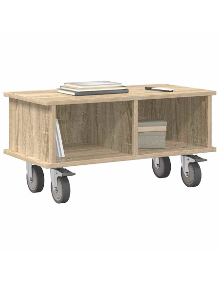 Supporto TV Rovere Sonoma 68,5 x 35 x 35 cm Legno multistrato