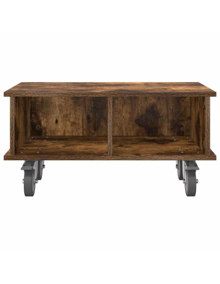 Supporto TV Rovere fumé 68,5 x 35 x 35 cm Legno multistrato