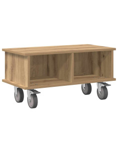 Supporto TV Rovere artigianale 68,5 x 35 x 35 cm 2