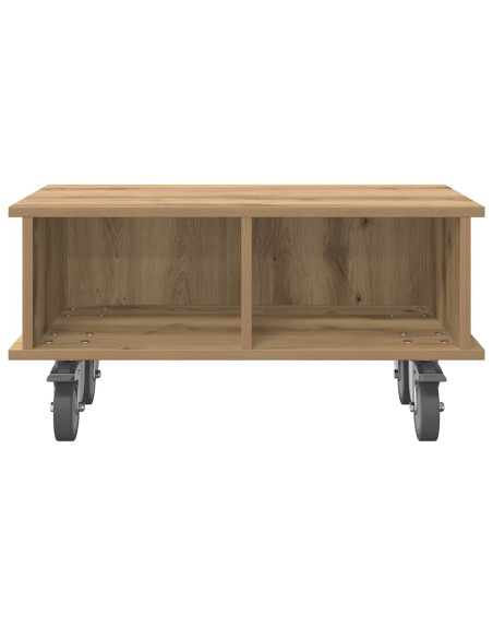 Supporto TV Rovere artigianale 68,5 x 35 x 35 cm